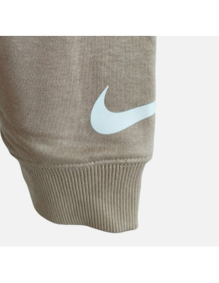 Felpa Ragazzo Nike Full Zip Collegiate - Marrone