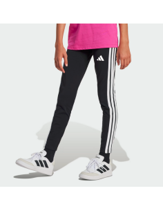 Leggings Ragazza Adidas Essentials 3-Stripes - Nero/Bianco