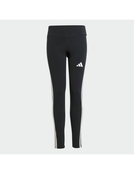 Leggings Ragazza Adidas Essentials 3-Stripes - Nero/Bianco