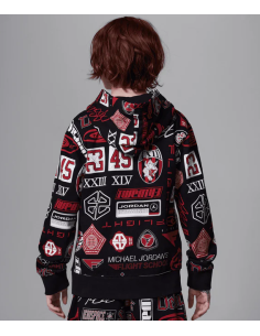 Felpa Ragazzo Jordan Printed - Nero 2