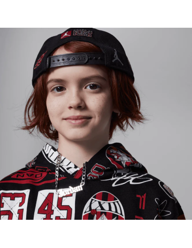 Jordan Printed Boys Sweatshirt - Black