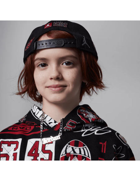 Felpa Ragazzo Jordan Printed - Nero