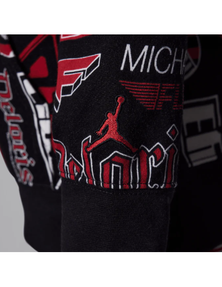 Felpa Ragazzo Jordan Printed - Nero