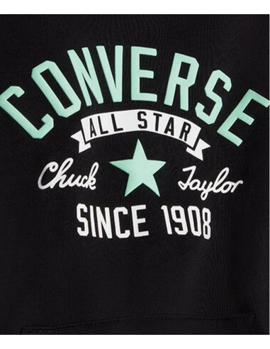 Chándal Converse Retro Remix para niños - Negro