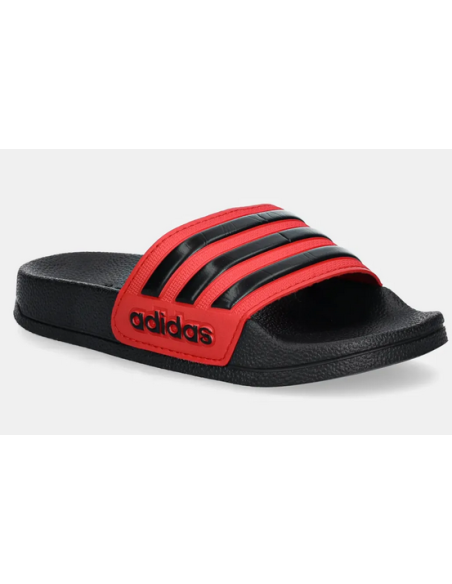 Ciabatte Adidas Bambino Adilette Shower - Rosso/Nero