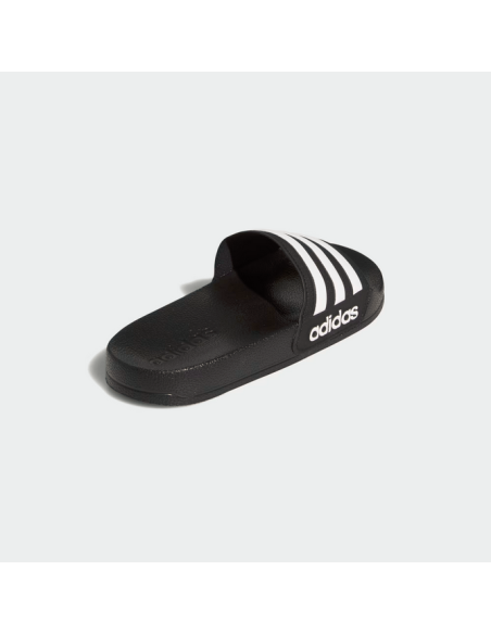 Chaussons de douche unisexes Adidas Adilette - Noir/Blanc