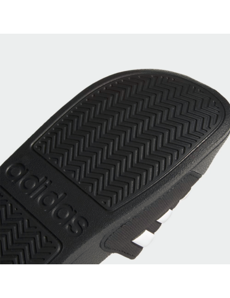 Zapatillas de ducha unisex Adidas Adilette - Negro/Blanco
