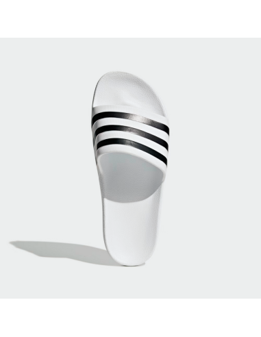 Adidas Chausson Adilette Aqua - Blanc/Noir