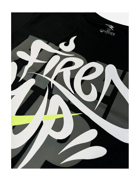 T-shirt Nike Graffiti Tee pour garçon - Noir