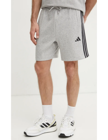 Adidas Essential 3-Stripes Men's Shorts - Grey