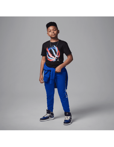 Camiseta Jordan Ball Fire para niño - Negra
