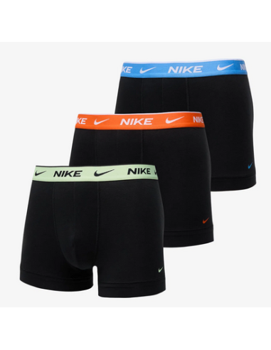 Tre Boxer Nike Everyday Cotton Stretch - Nero