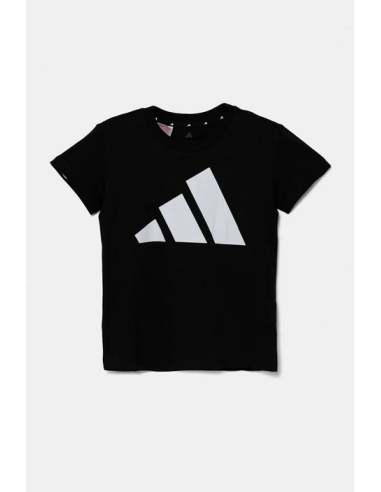 Adidas Big Logo Jungen-T-Shirt – Schwarz