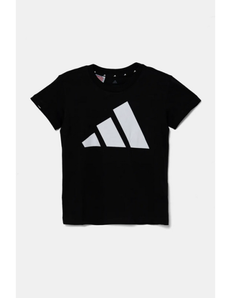 T-shirt garçon Adidas Big Logo - Noir