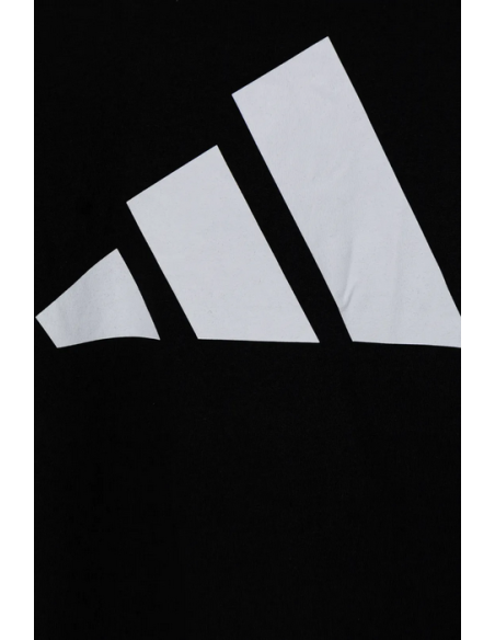 T-shirt garçon Adidas Big Logo - Noir
