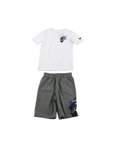 Nike Icon Duo Set Kinder - Weiß/Grau
