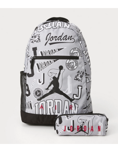 Jordan Air School Pencil Case Backpack - Grey