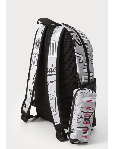 Jordan Air School Pencil Case Backpack - Grey