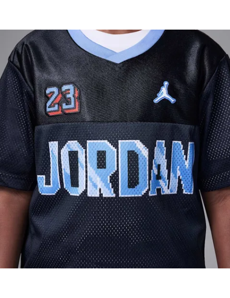 T-shirt Ragazzo Air Jordan Customized Air Soccer Jersey - Nero