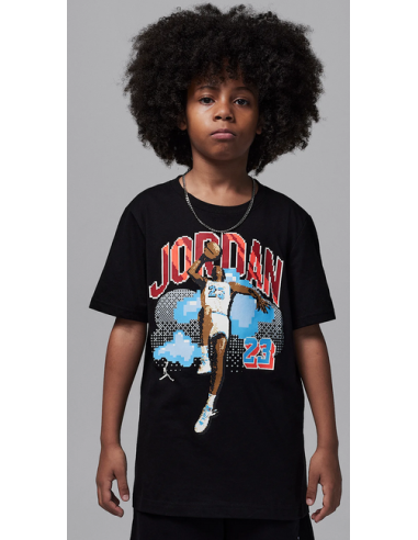 T-shirt Ragazzo Jordan Customized Air - Nero