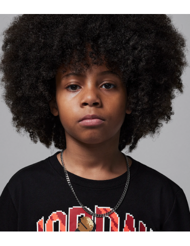 T-shirt Ragazzo Jordan Customized Air - Nero