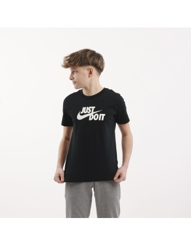 T-shirt Ragazzo Nike Just Do It - Nero