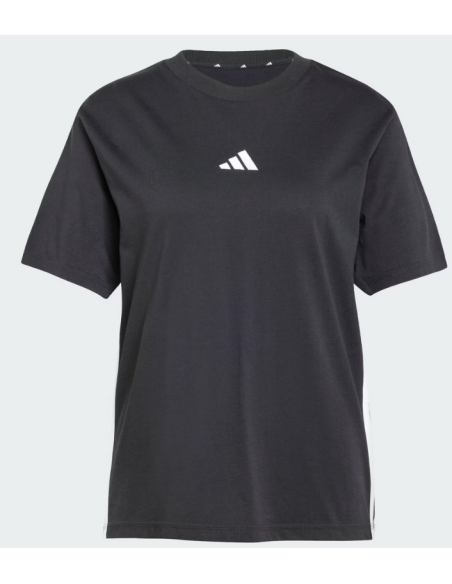 Adidas Essentials 3 Stripes Women's T-shirt - Black