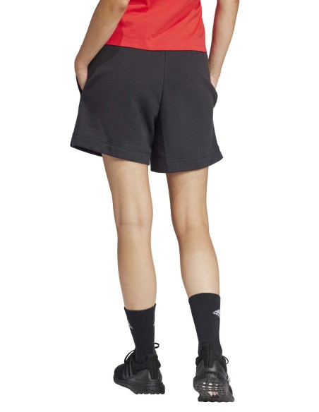 Pantaloncino Donna Adidas Essentials Linear - Nero