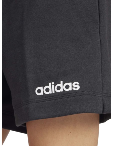 Pantaloncino Donna Adidas Essentials Linear - Nero