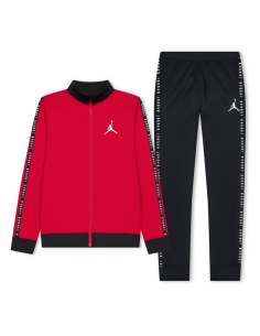 Tuta ragazzo Jordan JDN tricot set- Rosso/Nero