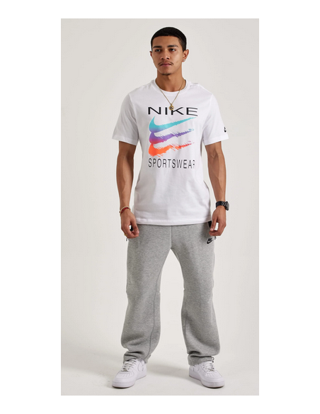 Nike Sportswear Graphic Swoosh Men's T-shirt - White
