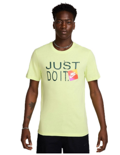 Nike Just Do It Men's T-shirt - Yellow