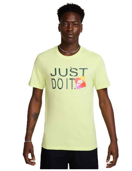 Nike Just Do It Herren T-Shirt - Gelb