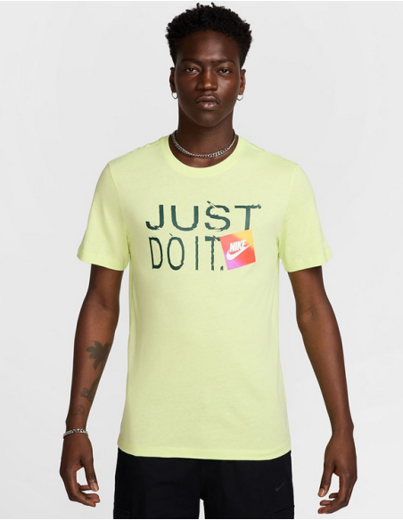 Nike Just Do It Herren T-Shirt - Gelb
