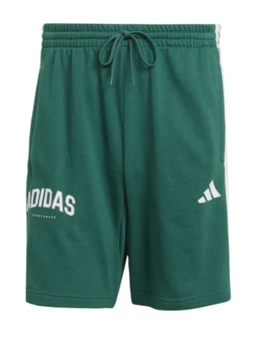 Adidas 3-Stripes Men's Shorts - Green