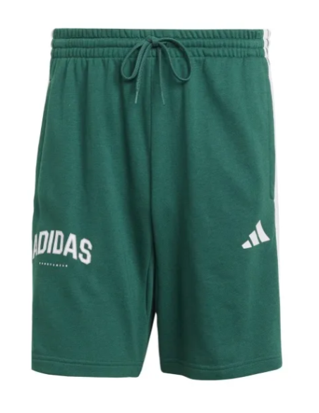 Adidas 3-Stripes Men's Shorts - Green