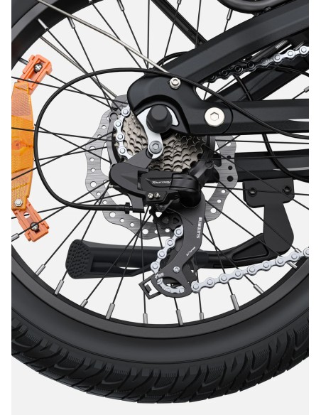 Folding electric bike ENGINE L20 3.0 Boost 250W 48V 13,5Ah - black