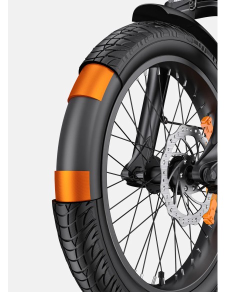 Bicicleta eléctrica plegable L20 3.0 pro 250W 48V 15Ah - negro