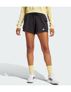 Pantaloncino Donna Adidas Essentials Small Logo - Nero