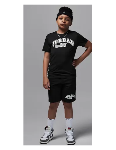 Air Jordan Flight MVP 23 Jungen T-Shirt - Schwarz