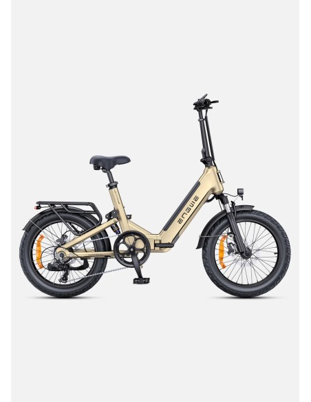Bicicleta eléctrica plegable L20 3.0 Boost 250W 48V 13,5Ah - golden
