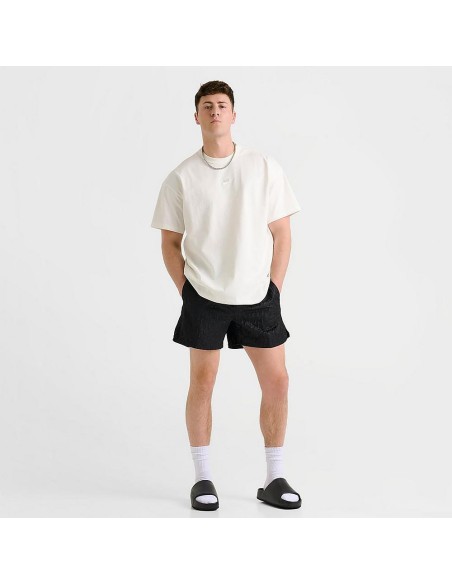Costume da Bagno Uomo Nike Breaker Swoosh logo Link - Nero
