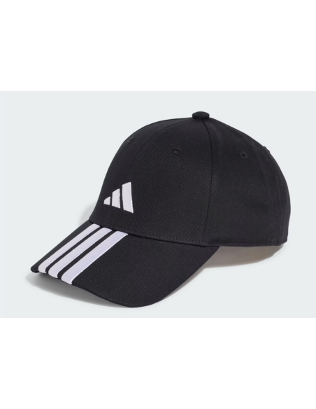 Adidas Baseball 3-Stripes Hat - Black