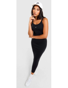Vestito Donna Maglia Nike Sportswear Chill - Nero
