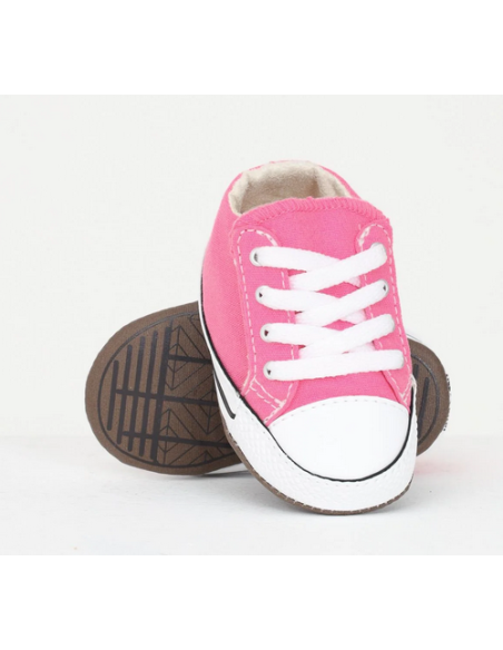 Zapatos de cuna Converse Chuck Taylor All Star para bebé niña - Rosa