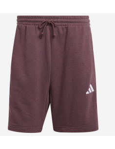 Short Adidas Essentials 3-Stripes pour homme - Bordeaux