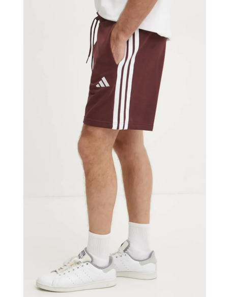 Pantaloncino Uomo Adidas Essentials 3-Stripes- Bordeaux
