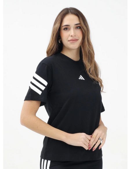 T-shirt Adidas Future Icons 3-Stripes pour femme - Negro