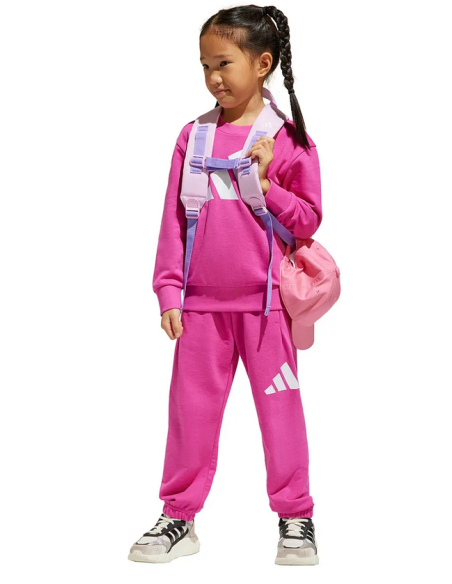 Adidas Essentials Mädchen Trainingsanzug - Fuchsia