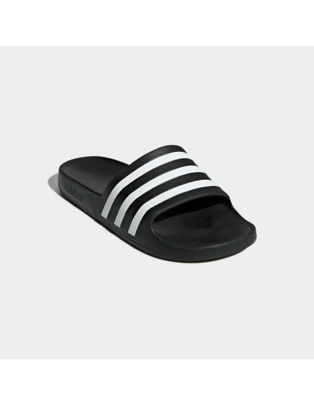 Adidas Chausson Adilette Aqua - Noir/Blanc